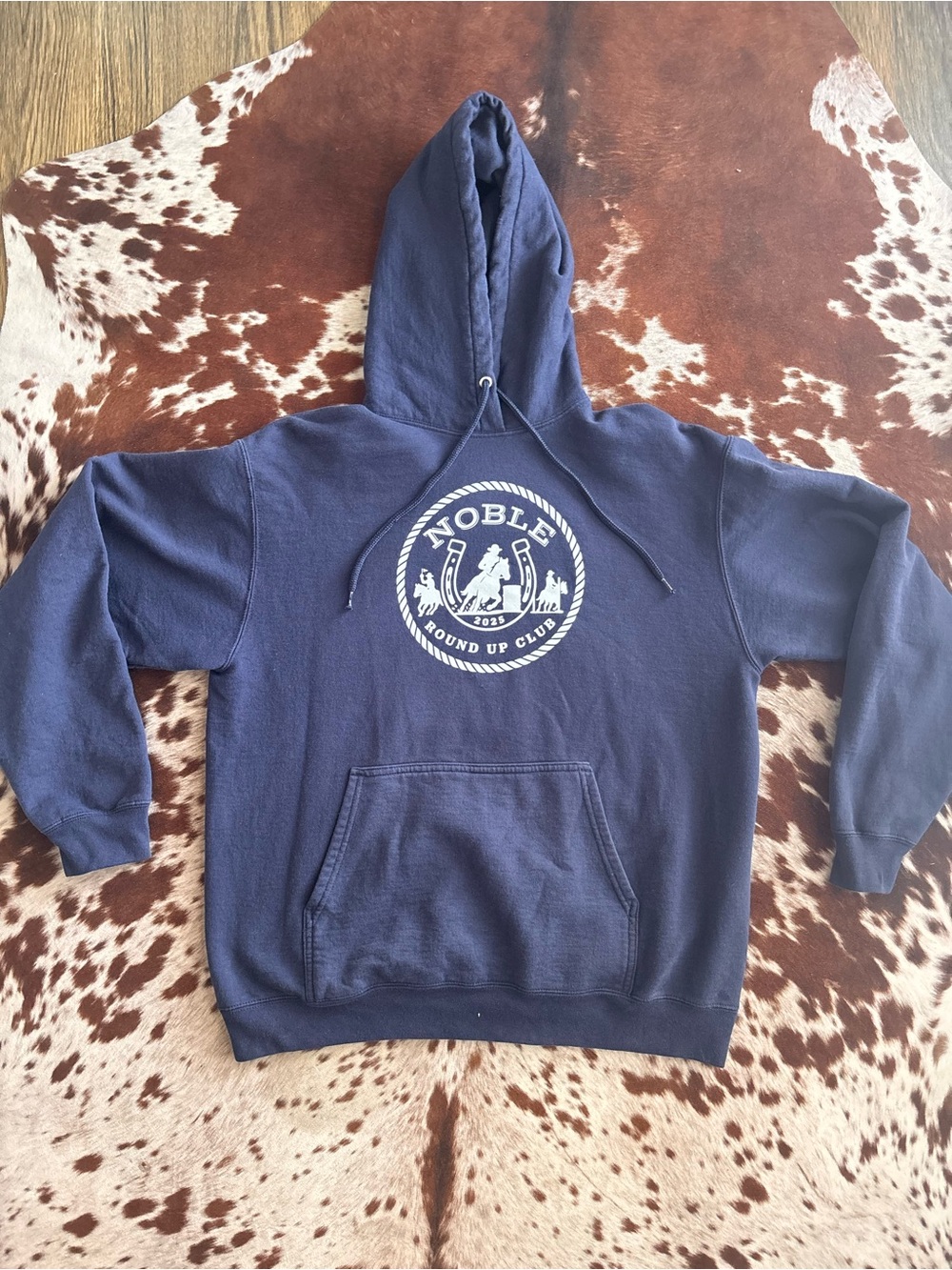Noble Round Up Club Navy Pullover Hoodie